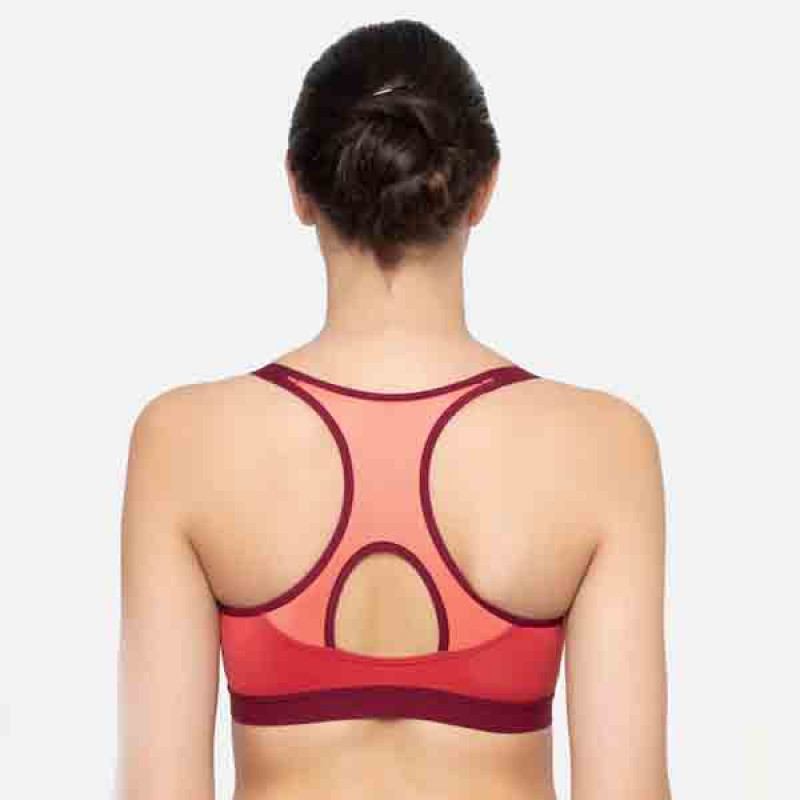 Triaction 125 Padded Wireless Front Open Extreme Bounce Control Sports Bra